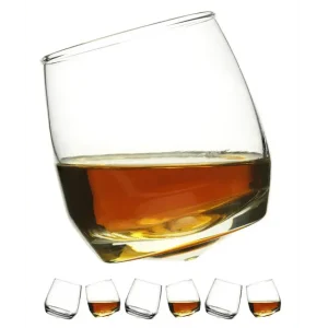 “Whiskeyglas” rundad botten 6-pack