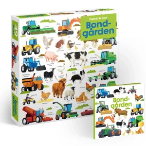 Pussel & bok: Bondgården