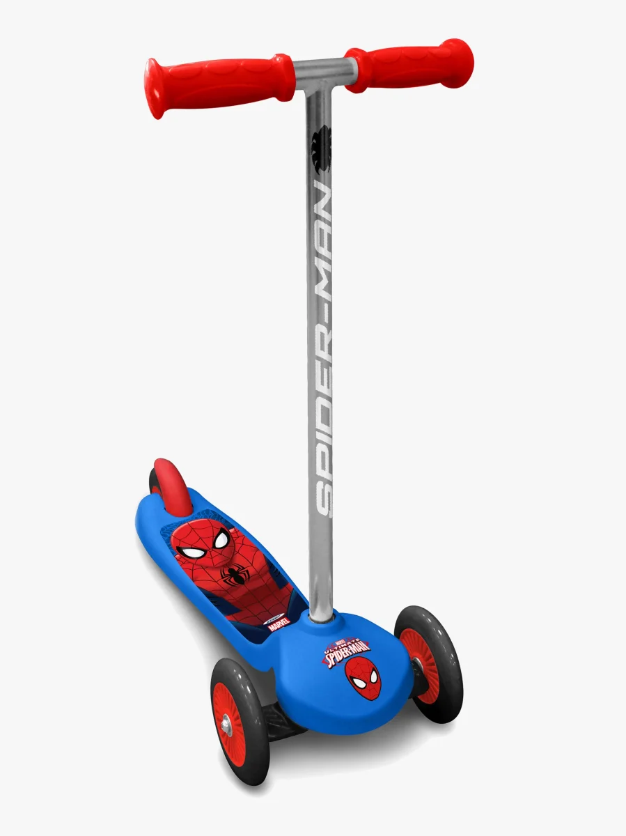 Marvel Spider-Man Sparkcykel Trehjuling Steering - Bild 2