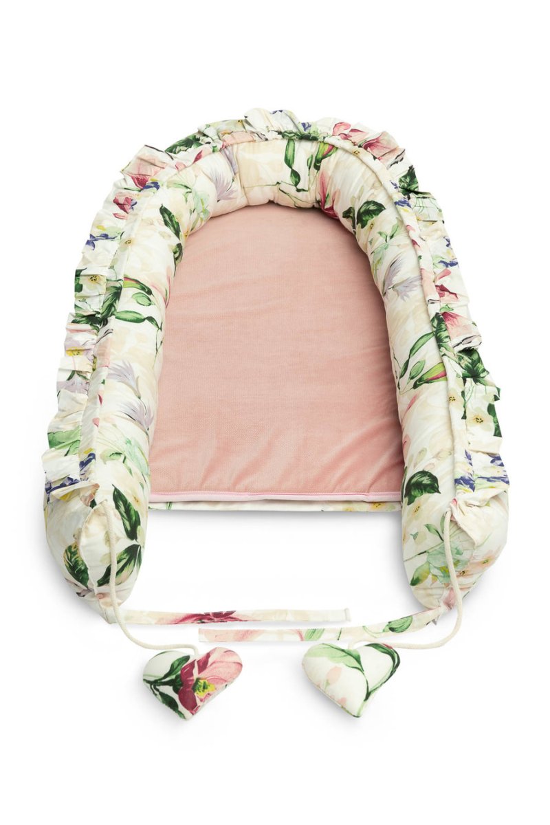 Babynest Magnolia rosa+ kudde - Bild 3