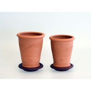 Slinga –  terracottakruka / lerkruka med fat.